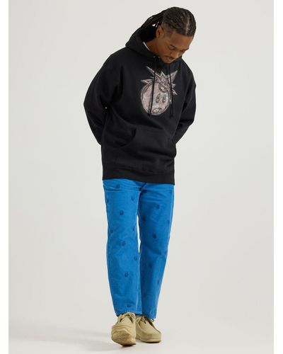 Lee Jeans X The Hundreds Iron Adam Graphic Hoodie - Blue