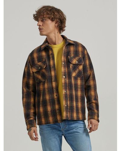 Lee Jeans 101 Wool Overshirt - Brown