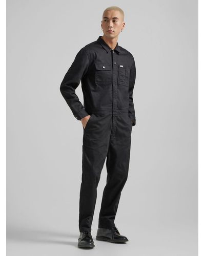 Lee Jeans Mens Chetopa Union-alls - Black