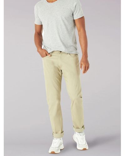 Lee Jeans Extreme Motion Super Soft Twill Jeans - Natural