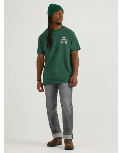Lee Jeans X The Hundreds Beat Down Graphic T-shirt - Green