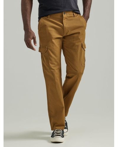 Lee Jeans Extreme Motion Cargo Twill Pants - Natural