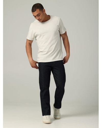 Lee Jeans Hertiage Straight Heavyweight Jeans - Natural