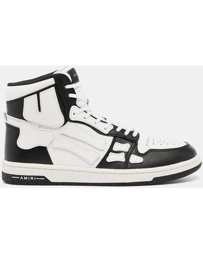 Amiri designer shoes men 10.5, black and white, in perfect condition