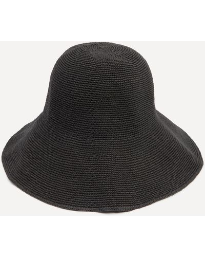 Totême Women's Paper Straw Hat One Size - Black