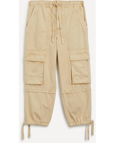 Isabel Marant Women's Cargo Trousers 6 - Natural