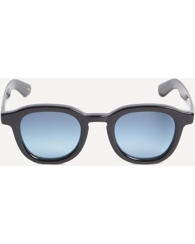 Moscot Mens Dahven Square Sunglasses One Size - Blue