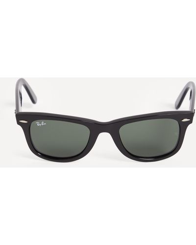 Ray-Ban Mens Original Wayfarer Classic Black Acetate Sunglasses One Size