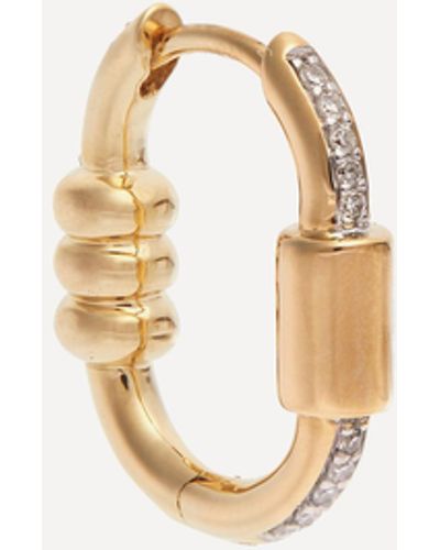 Maria Black Vertigo yellow gold earring