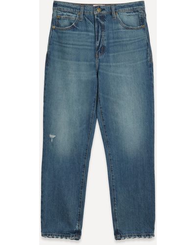PAIGE Women's Le Mec Straight Leg Malibu Jeans 30 - Blue