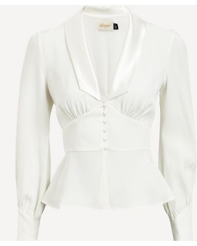 RIXO London Women's Adeline Jacket - White