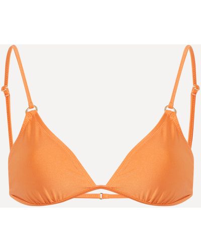 Solid & Striped Women's X Sofia Richie Grainge Ilona Bikini Top - Orange