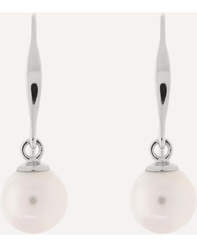 Kojis Pearl Drop Earrings One Size - Natural