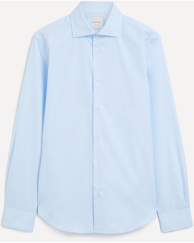 Paul Smith Mens Slim Fit Shirt 15.5 - Blue