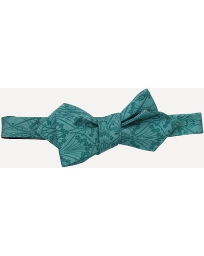 Liberty Mens Nouveau Ianthe Bow Tie One Size - Green