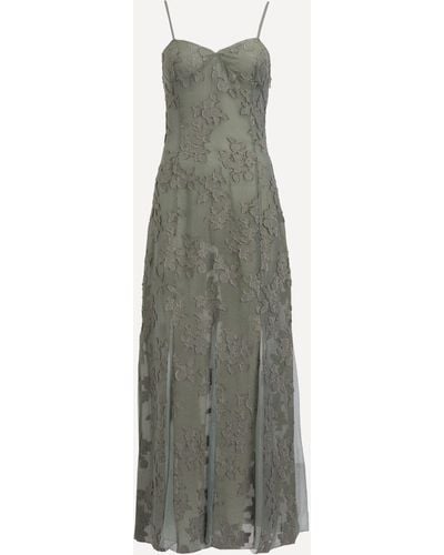 Paloma Wool Women's Maddox Sheer Lace Dress - Grey