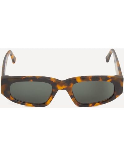 Monokel Mens Eclipse Cat-eye Sunglasses One Size - Green