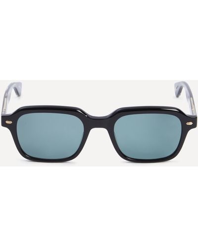 Garrett Leight Mens Og Freddy P Acetate Sunglasses One Size - Blue
