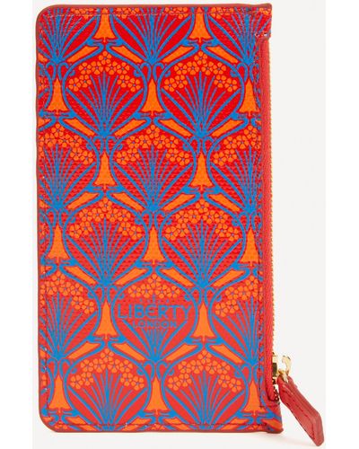 Liberty Women's Iphis Zipped Card Case - Red