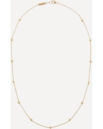 Liberty 9ct Gold Pepper Necklace One Size - White