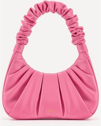 JW PEI Women's Gabbi Vegan Leather Ruched Hobo Bag - Pink