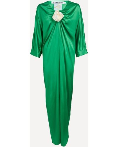 BERNADETTE Women's Gilles Maxi-dress 14 - Green