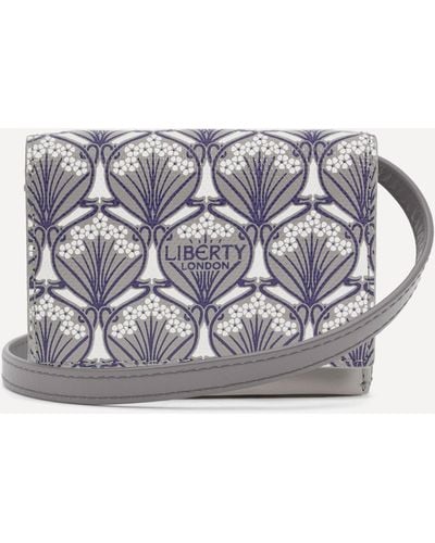 Liberty Women's Iphis Card Case On Strap - Grey