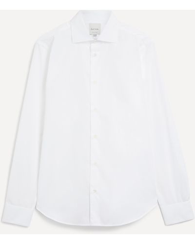 Paul Smith Mens Slim Fit Shirt 16 - White