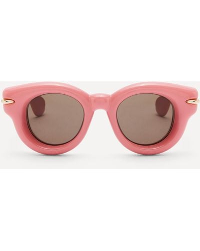 Loewe Women's Inflated Round Sunglasses One Size - Pink
