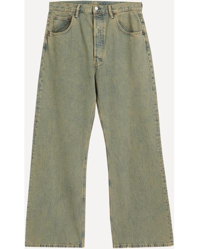 Acne Studios Mens Loose Fit 2023 Jeans 29 30 - Green