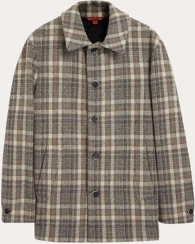 Barena Fatoto Wool-blend Checked Jacket - Multicolour