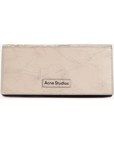 Acne Studios Women's Continental Leather Wallet One Size - Natural
