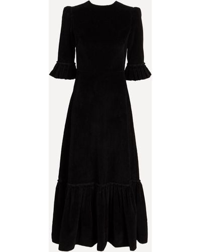 The Vampire's Wife Women's Festival Corduroy Dress - Black