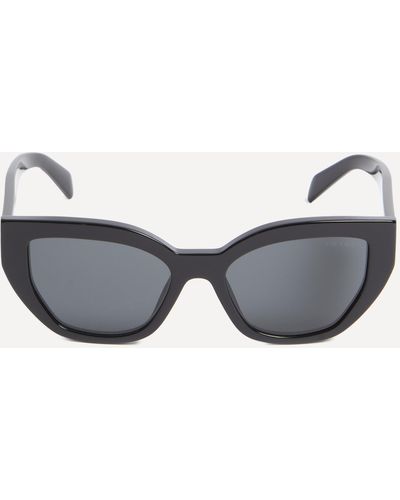 Prada Women's Modern Butterfly Sunglasses One Size - Grey
