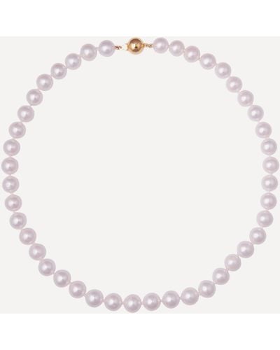 Kojis Freshwater Pearl Necklace Onesize - White