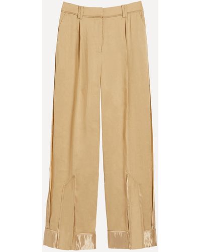 Aje. Women's Insight Deconstructed Pants - Natural