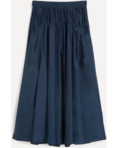 Max Mara Women's Eracle Skirt 12 - Blue