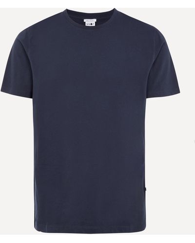 NN07 Pima Cotton T-shirt L - Blue