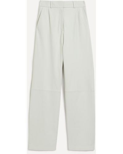 Kassl Women's Leather Pants 6 - White