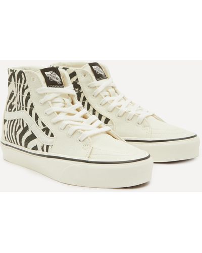 Vans Women's Sk8-hi Dx Zebra Shoes - White