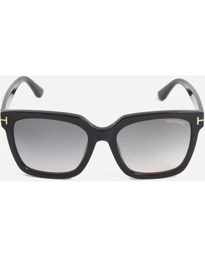 Tom Ford Women's Selby Square Sunglasses One Size - Metallic