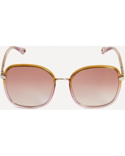 Chloé Women's Square Sunglasses One Size - Pink