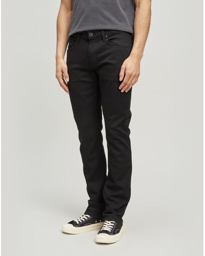 PAIGE Federal Slim Fit Jeans - Black