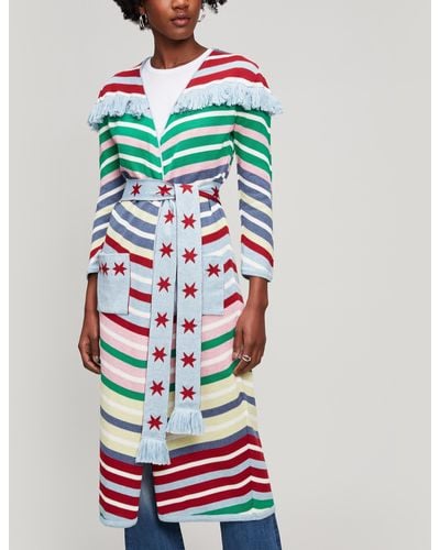 Hayley Menzies Candy Cane Long Cardigan - Multicolour