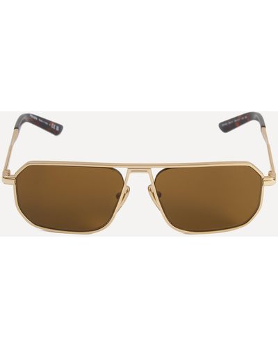 Prada Mens Aviator Sunglasses One Size - Natural