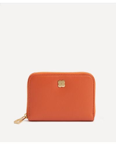 Liberty Women's Poppy Dawn Small Zip Wallet - Orange