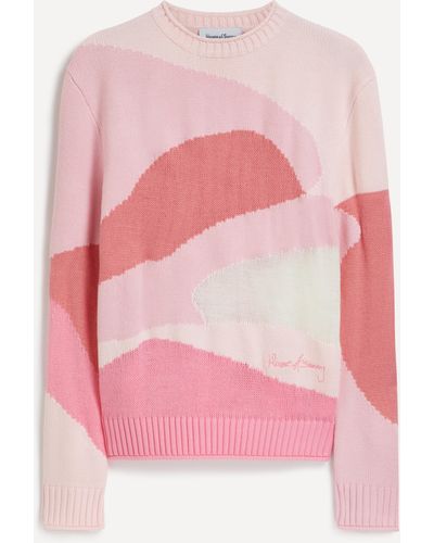 House Of Sunny Women's The Paris Landscape Sweater - Pink