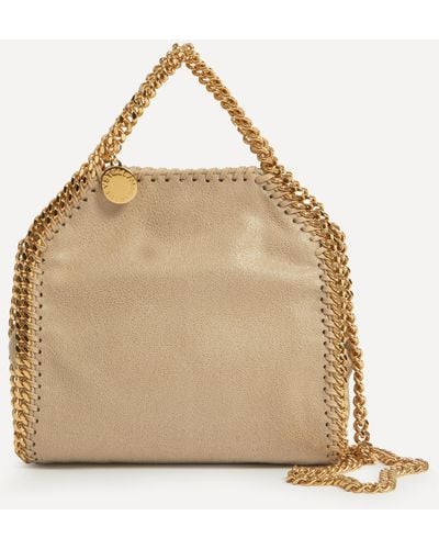 Stella McCartney Women's Falabella Tiny Tote Bag One Size - Natural