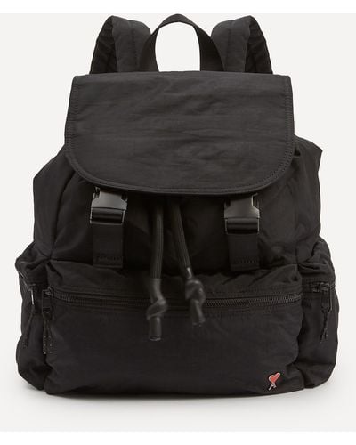 Ami Paris Adc Backpack - Black