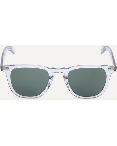 Garrett Leight Mens Brooks Acetate Sunglasses One Size - Green